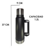Termo Clasico 1200 Ml 1.2 L - 2 Años De Garantía - - Imagen 3