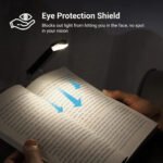 Luz De Lectura De Libros Luz Nocturna Clip Led Marco Usd - Imagen 3