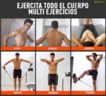 Dion Set De Bandas De Resistencia, Elasticas Para Ejercicio, 11 Piezas 5 Bandas Asas, Bolsa De Transporte, Correas Para Tobillo Y Accesorio De Anclaje Azul A... - Imagen 3