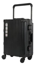 Valija Carry On 20 Pulgadas - Aluminio - Atoz Negro