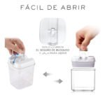 Organizador Comida Comida Tupper Hermeticos Sellables Set 7 - Imagen 6