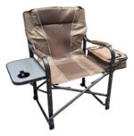 Silla Plegable 130 Kg Mesa Hielera Para Camping Aluminio - Imagen 9