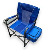 Silla Plegable 130 Kg Mesa Hielera Para Camping Aluminio - Imagen 6