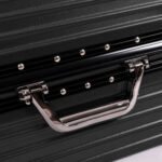 Valija Mediana 24  Policarbonato Y Aluminio Estilo Baúl 67cm - Imagen 7