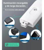 Luz De Lectura De Libros Luz Nocturna Clip Led Marco Usd - Imagen 6