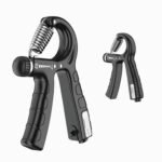 Ejercitador De Mano Anahiesparzamuiz Resistencia Ajustable 5-60kg Negro Tpe - Imagen 3
