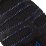 Guantes Para Gimnasio Entrenamiento Gym Musculación Muñequer Negro Lisa L - Imagen 6