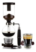 Cafetera Globinho Gourmet Coffee Barista De 3 Tazas, Color Negro