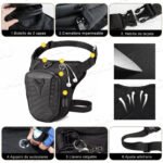 Bolso Morral Para Pierna Moto Bicicleta Impermeable Viaje - Imagen 2