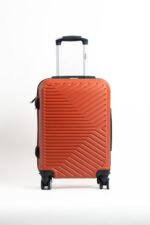 Valija Rigida Chica 20 Pulgadas Color Marrón T4 - Imagen 3