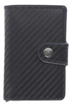 Billetera Anti Clonación Con Bloqueo Rfid - Atoz Color Negro Cuadrado