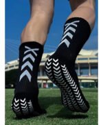 Medias De Futbol Deportivas Antideslizantes Atoz 1 Par Color Negro Único Adulto (38 Al 44) - Imagen 2