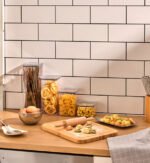 Taper Hermético Lock&fresh 2100 Ml Apilable Plástico Transparente Blanco - Imagen 3