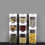 Frasco Pote Hermético Contenedor De Alimentos Apilable 1.2 L - Imagen 2