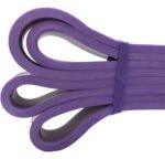 Banda Elastica Fitness Resitstente Color Violeta 32 Mm Gym Violeta - Imagen 5