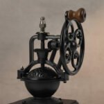 Molinillo De Café Manual Vintage Marron 11x11x24 Cm - Imagen 9