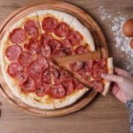 Tabla Cocina Redonda Grande Madera Maldivas, Pizza 34cm - Imagen 2