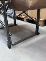 Silla Plegable 130 Kg Mesa Hielera Para Camping Aluminio - Imagen 12