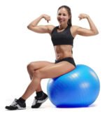 Pelota De Pilates Yoga Gym Embarazo Gimnasia Con Bomba 75cm - Imagen 3