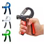 Hand Grip Ejercitador De Mano Y Antebrazo 10kg A 40kg Cuot Color Negro/gris