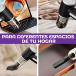 Aspiradora Manual Electroland Inalámbrica 12v Sopladora Negra Con Batería Negro - Imagen 5