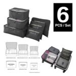 Organizador De Valija Set De Viaje Necessaire Estuche Gris - Imagen 7