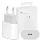 Set Cargador Rapido Ficha + Cable Usbc 1 Mts Para iPhone - Imagen 2