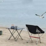 Mesita De Acampar Portátil Aluminio Ultraligera Camping Negro - Imagen 4