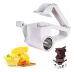 Rallador Manual Queso Tambor Manija Giratoria Blanco - Imagen 6