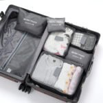 Organizador De Valija Set De Viaje Necessaire Estuche Gris - Imagen 5