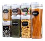 Set X7 Taper Frascos Herméticos Apilables De Alimentos - Imagen 2