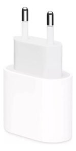 Cargador Power Adapter Usb Tipo C 20w Para iPhone Y Android Blanco