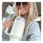 Vaso Térmico Estilo Stainless 1,2lts C/bombilla Colores Az - Imagen 2