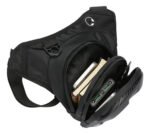 Morral Para Pierna Muslera Riñonera Moto Rigido Impermeable Negro - Imagen 4