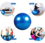 Pelota De Pilates Yoga Gym Embarazo Gimnasia Con Bomba 75cm - Imagen 2