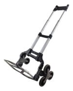 Carrito De Carga De 6 Ruedas Con Escalera De Aluminio, 80 Kg