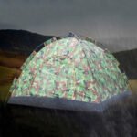 Carpa Igloo 4 Personas Armado Automático Impermeable Camufla Color Camuflado - Imagen 6