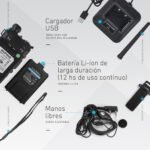 Handy Baofeng Walkie Talkie Uv5r 8w Radio Bi-banda + Extras Color Negro Bandas De Frecuencia Uhf-vhf - Imagen 8