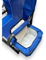 Silla Plegable 130 Kg Mesa Hielera Para Camping Aluminio - Imagen 5