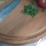 Tabla De Cortar De Madera Taumer Antideslizante Para Cocina 34x34 Cm Servir Tablas De Cortar - Imagen 5