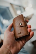 Billetera Anti Clonación Con Bloqueo Rfid - Atoz Color Marrón - Imagen 2