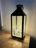 Farol Fanal Para Velas Jardín Patio Terraza Con Luz 50 Cm - Imagen 4