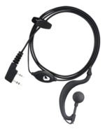 Auricular Auriculares Baofeng Con Microfono Kenwood Negro