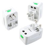 Adaptador De Enchufe Americano Universal Europeo Corriente - Imagen 9