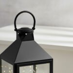 Farol Fanal Para Velas Jardín Patio Terraza Con Luz 50 Cm - Imagen 7