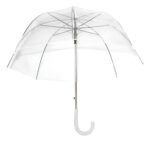 Paraguas Transparente Automático Honguito Lluvia Antiviento