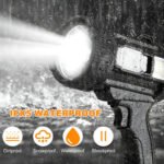 Reflector Busca Huella Pistola Led Recargable + Lentes Color Color De La Luz Blanca - Imagen 9