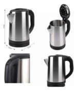 Jarra Electrica Acero Inox  Inalambrica  1 Año De Garantia - Imagen 3