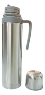 Termo Clásico Comet 1000 Ml 1 L Acero Inoxidable Con Asa Fij - Imagen 4