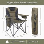 Silla Plegable 200 Kg Para Camping Hielera Jardin  + Bolso - Imagen 4